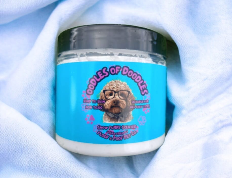 Oddles of Doodles Snow Furrrry Dog Whipped Shampoo