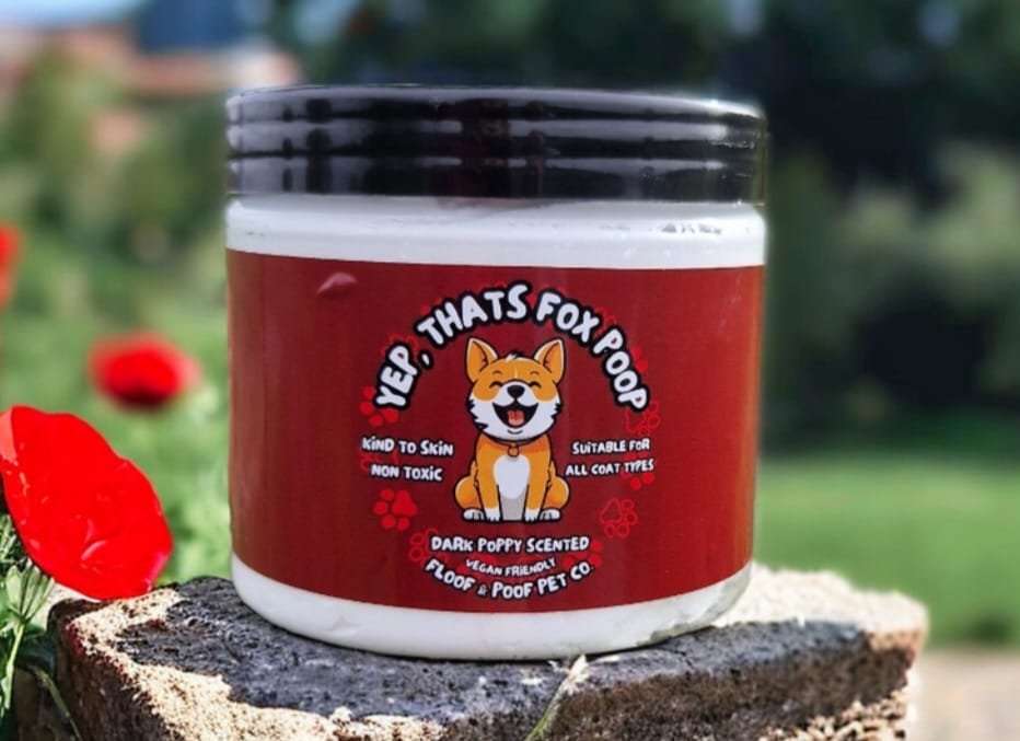 Dark Poppy Dog Whipped Shampoo